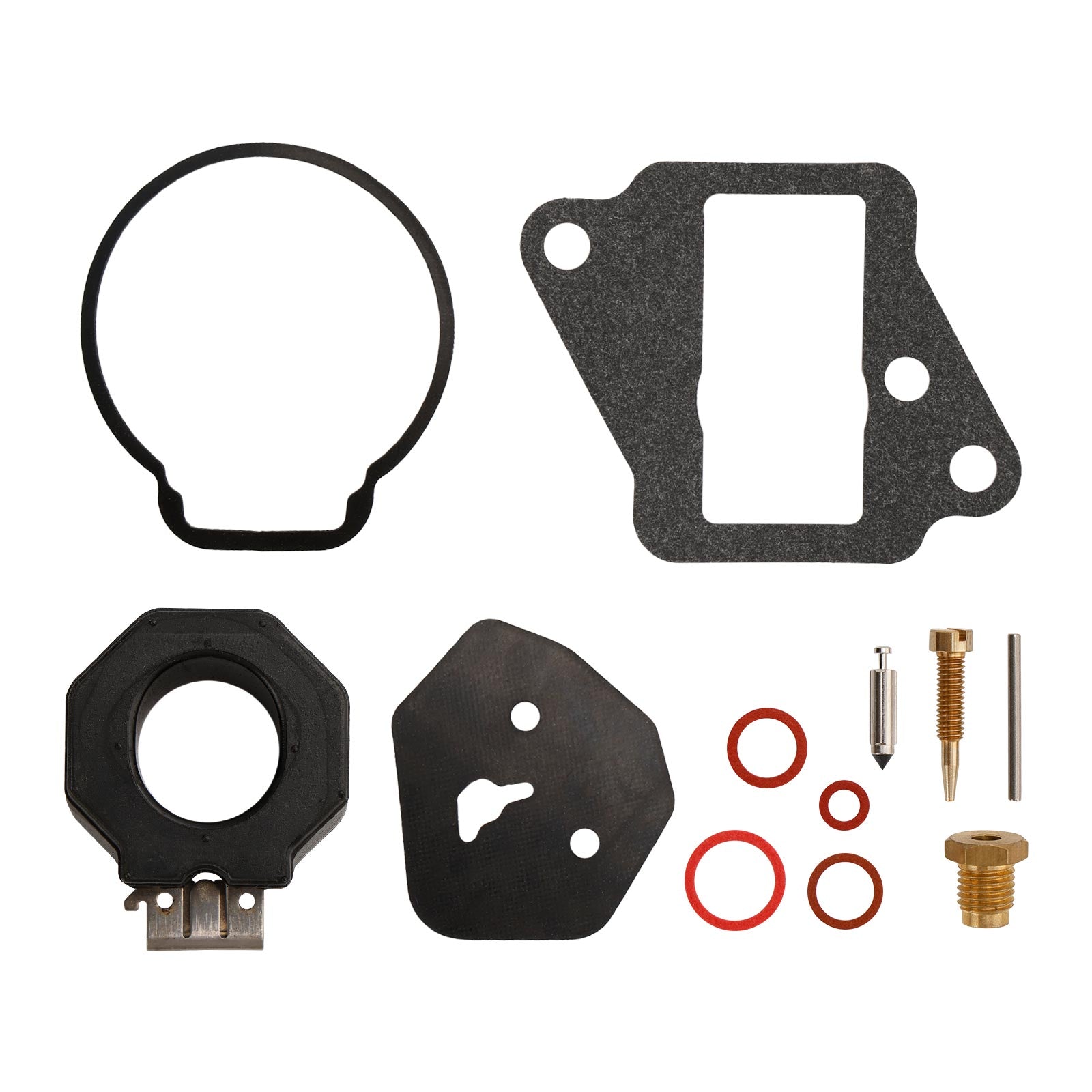 VIPIH Carburetor Carb Rebuild Kit fit for Yamaha 9.9HP 15HP 6E7 W0093 01 6E7 W0093 02