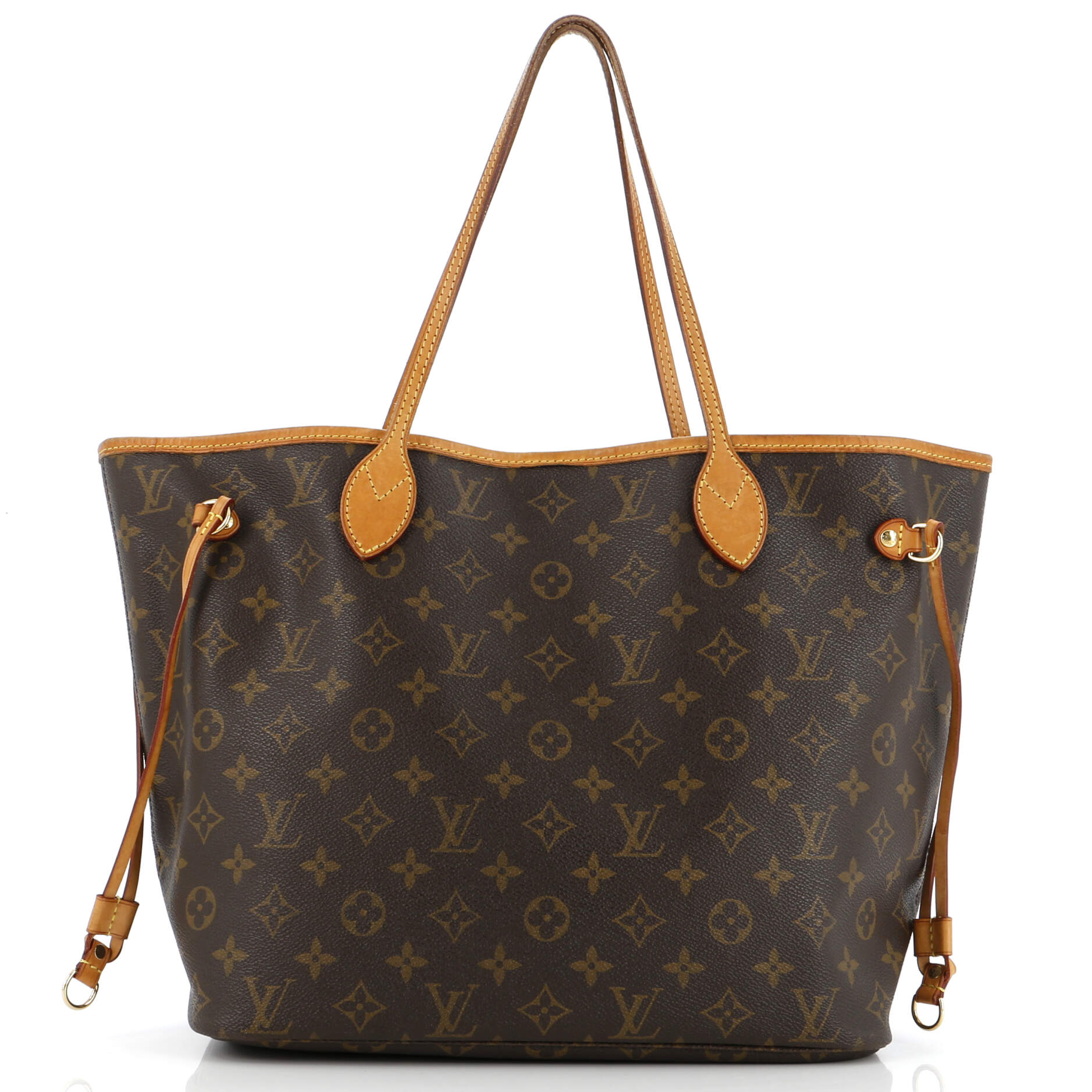 2860 Neverfull Tote Monogram Canvas MM