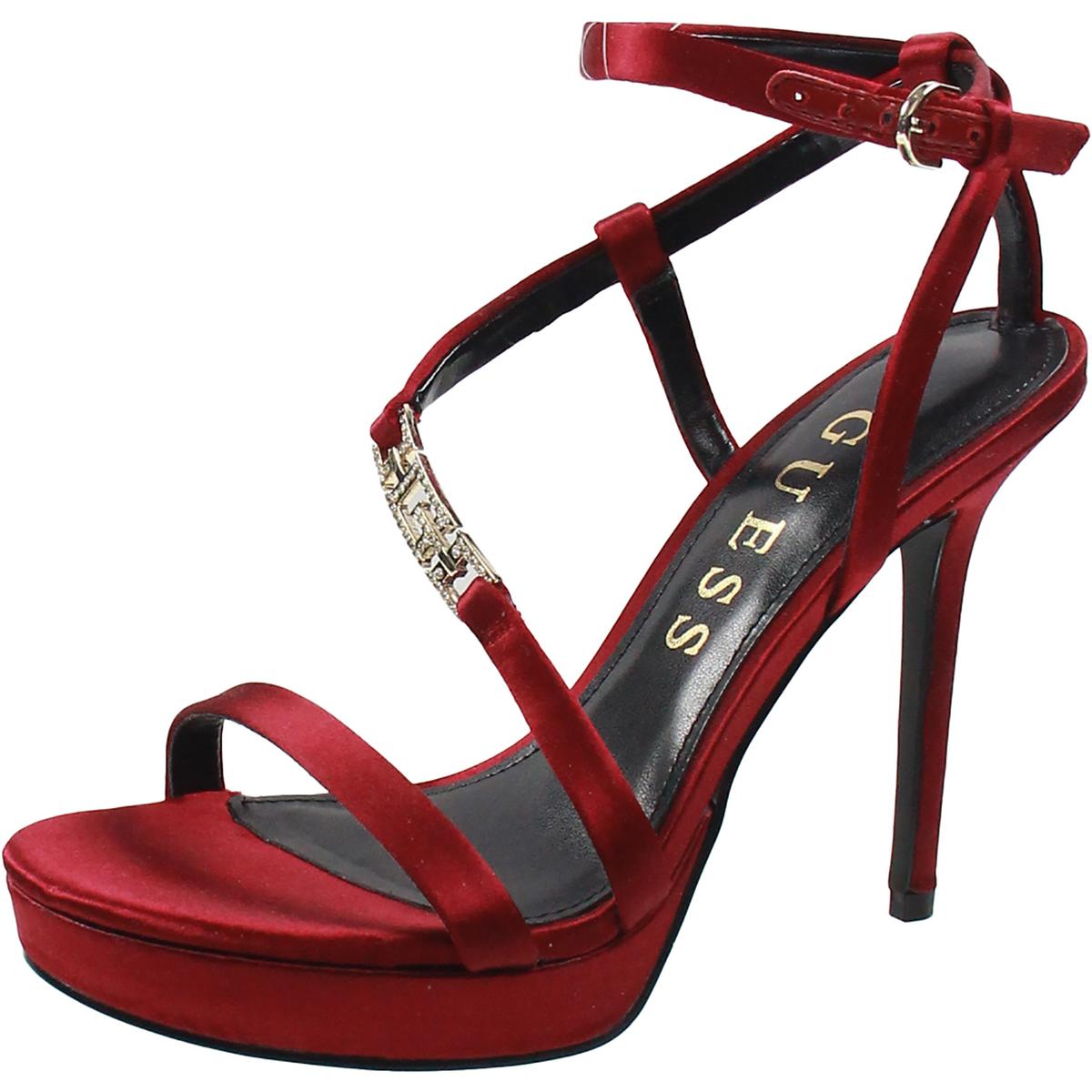 2485 GWLUCIER Womens Monogram Manmade Ankle Strap