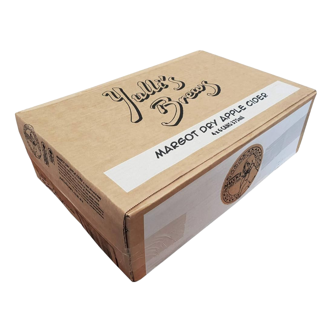 YULLI'S BREWING Yulli's Brews Margot Dry Apple Cider 375ml Can Case of 24