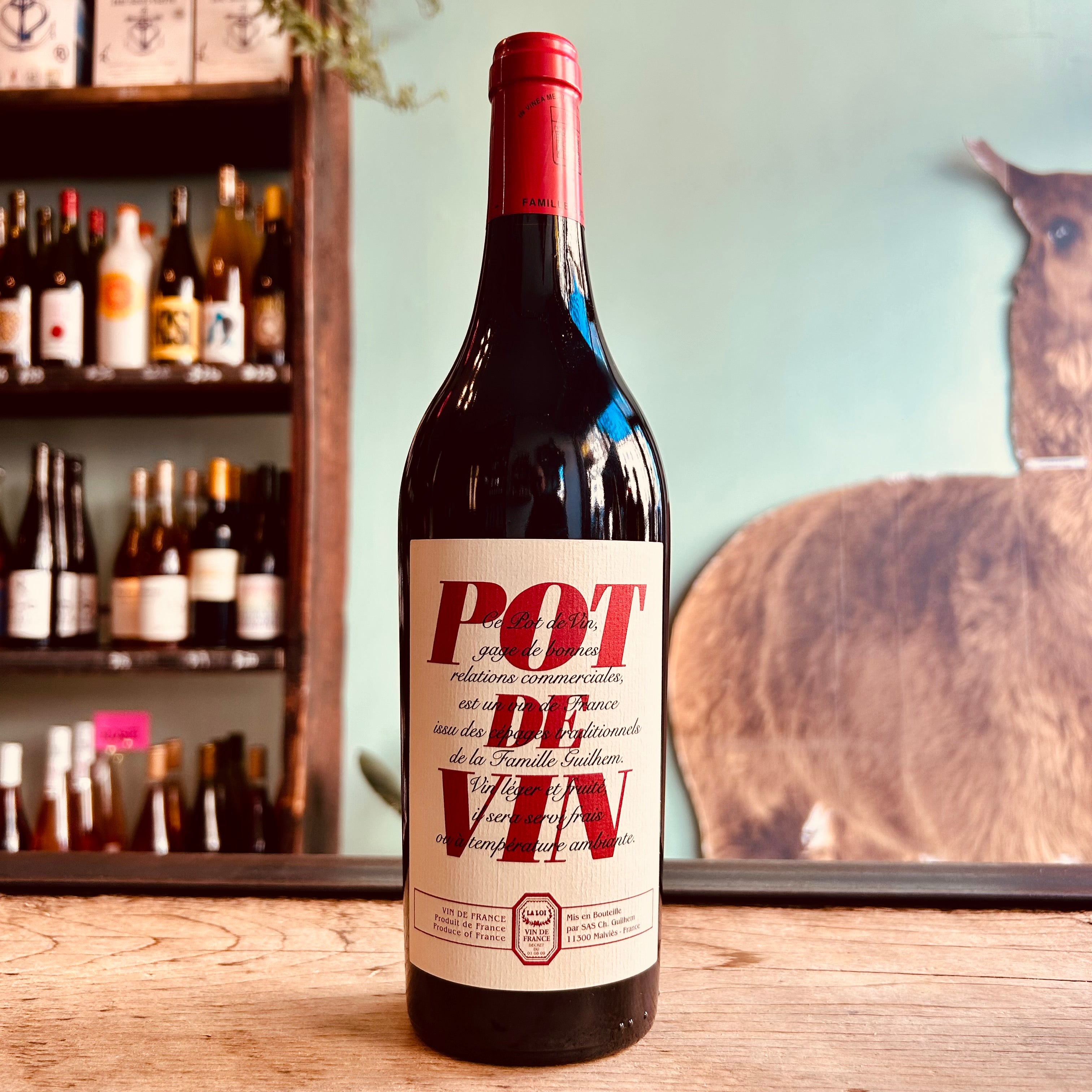 BOWLER Chateau Guilhem Pot De Vin Rouge 2022