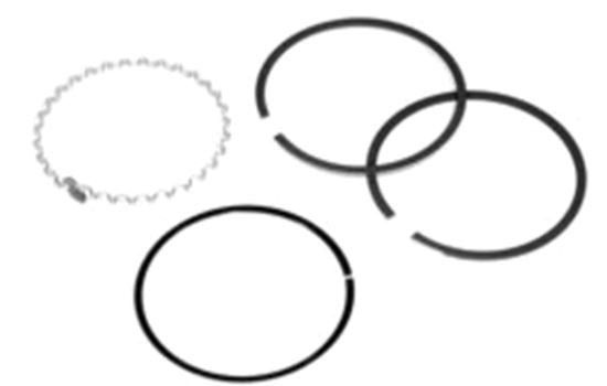 Mercury   Piston Rings   Fits MCM 140/3.0L/LX, MCM/MIE GM V 6 (262 cid) & V 8 and Ford V 8 Engines   39 17464