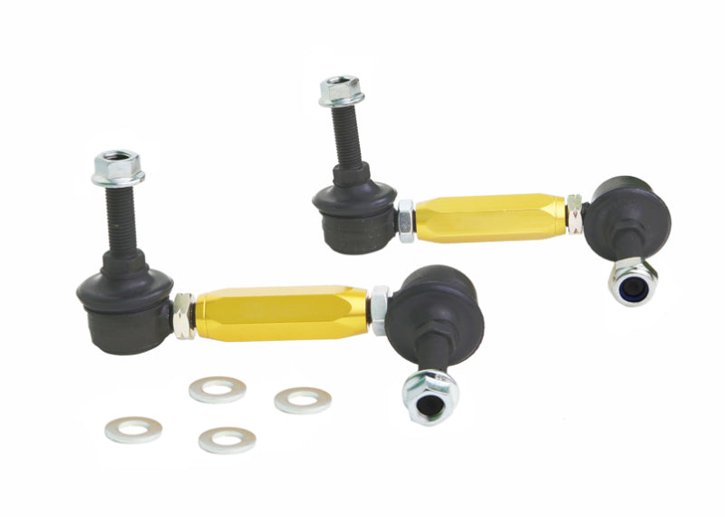 Whiteline Universal Swaybar Link Kit Heavy Duty Adj Steel Ball w/ 10mm Ball Stud