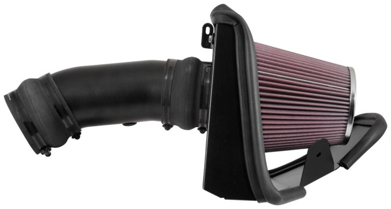 K&N FILTERS K&N Typhoon Short Ram Intake: Dodge Challenger / Charger 6.2L SRT Hellcat 2017   2023