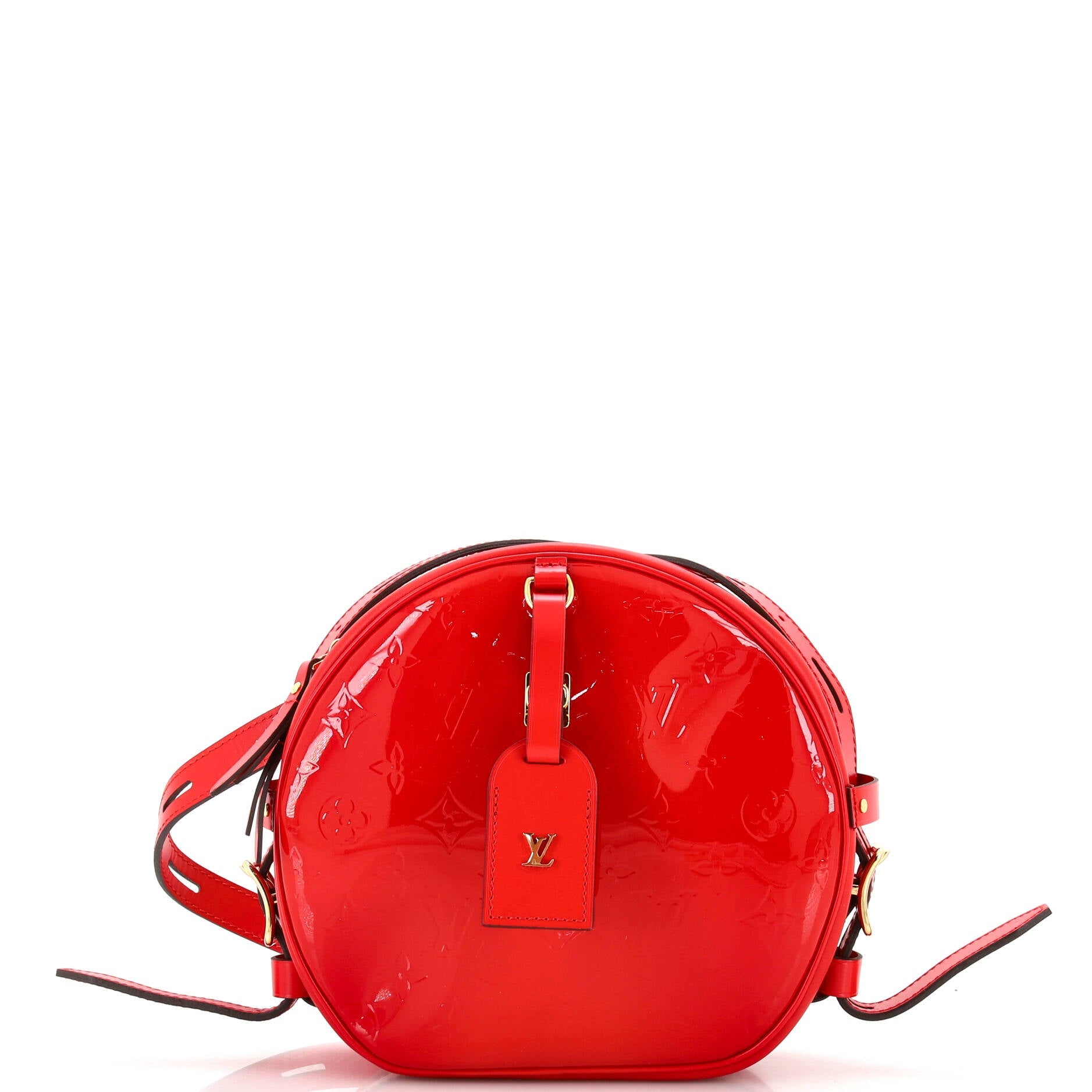 2860 Boite Chapeau Souple Bag Monogram Vernis MM