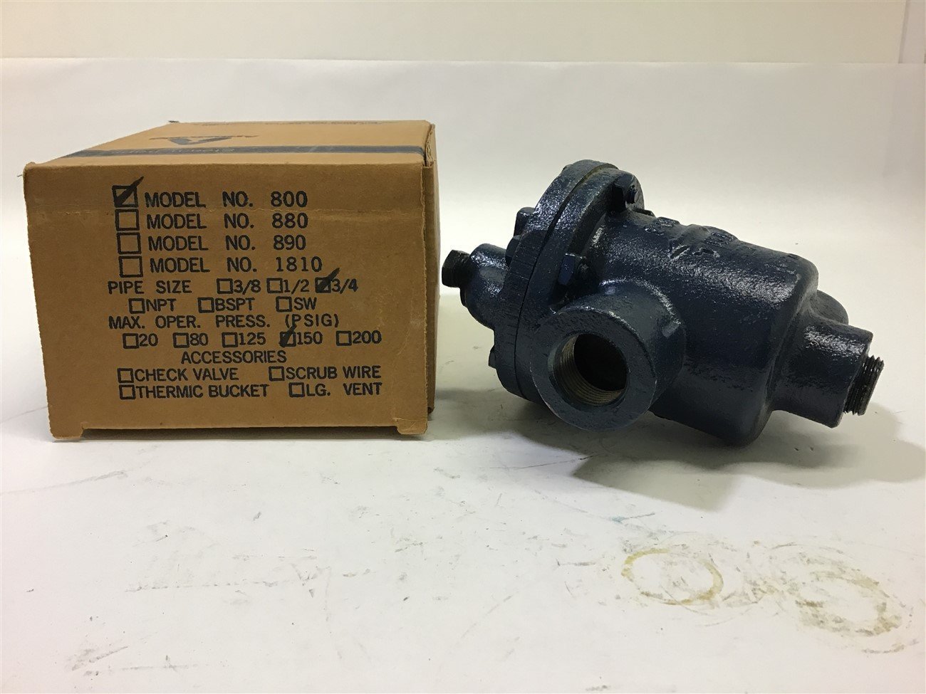 BME BEARINGS AND SURPLUS Armstrong 800 Steam Trap 3/4" 150 PSIG