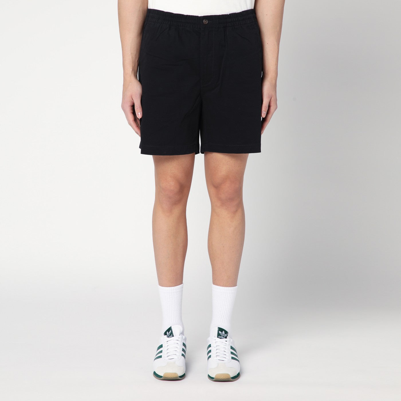 Polo Ralph Lauren Black Stretch Classic Fit Bermuda Shorts