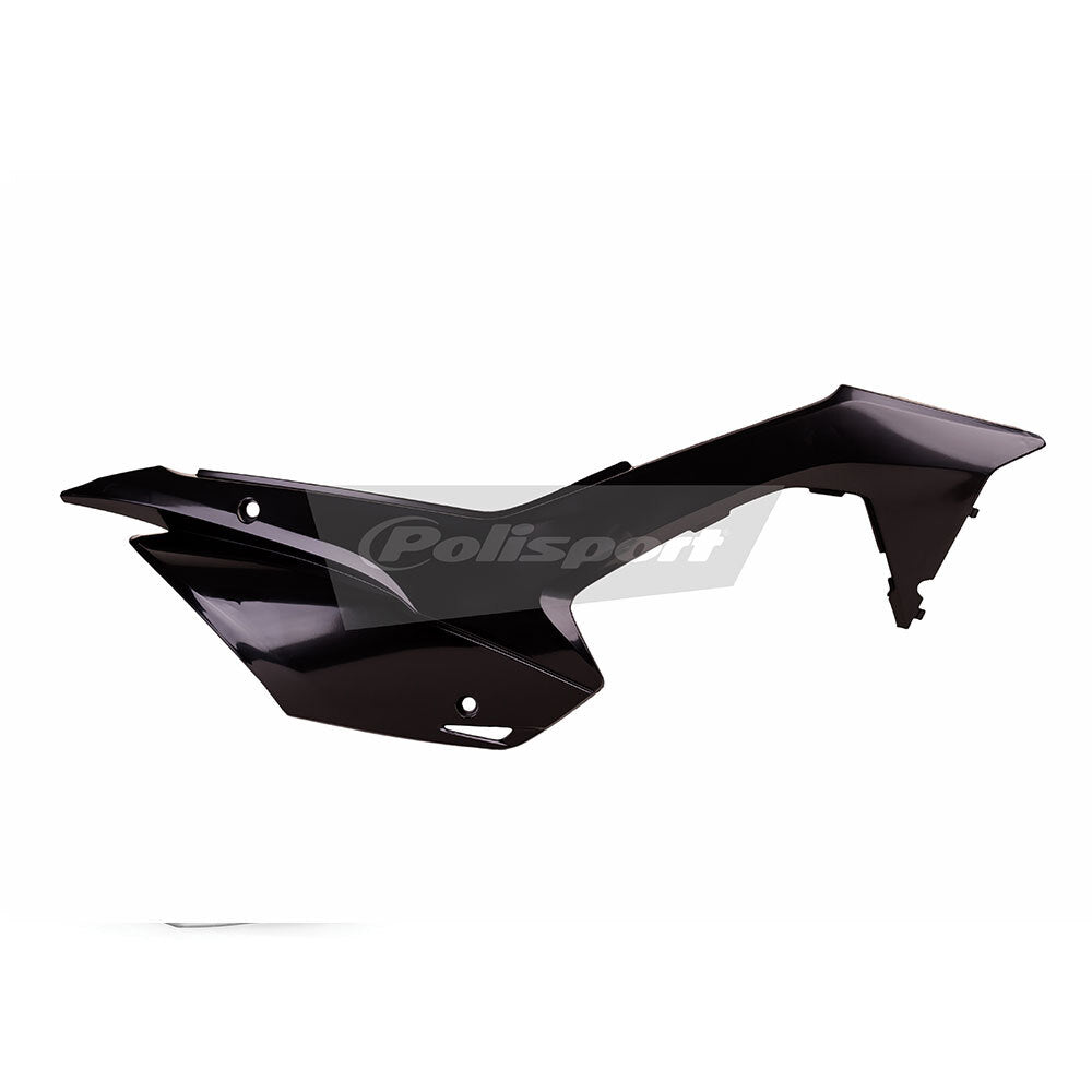POLISPORT SIDE PANELS HONDA CRF110F 13 18   BLACK [B10]