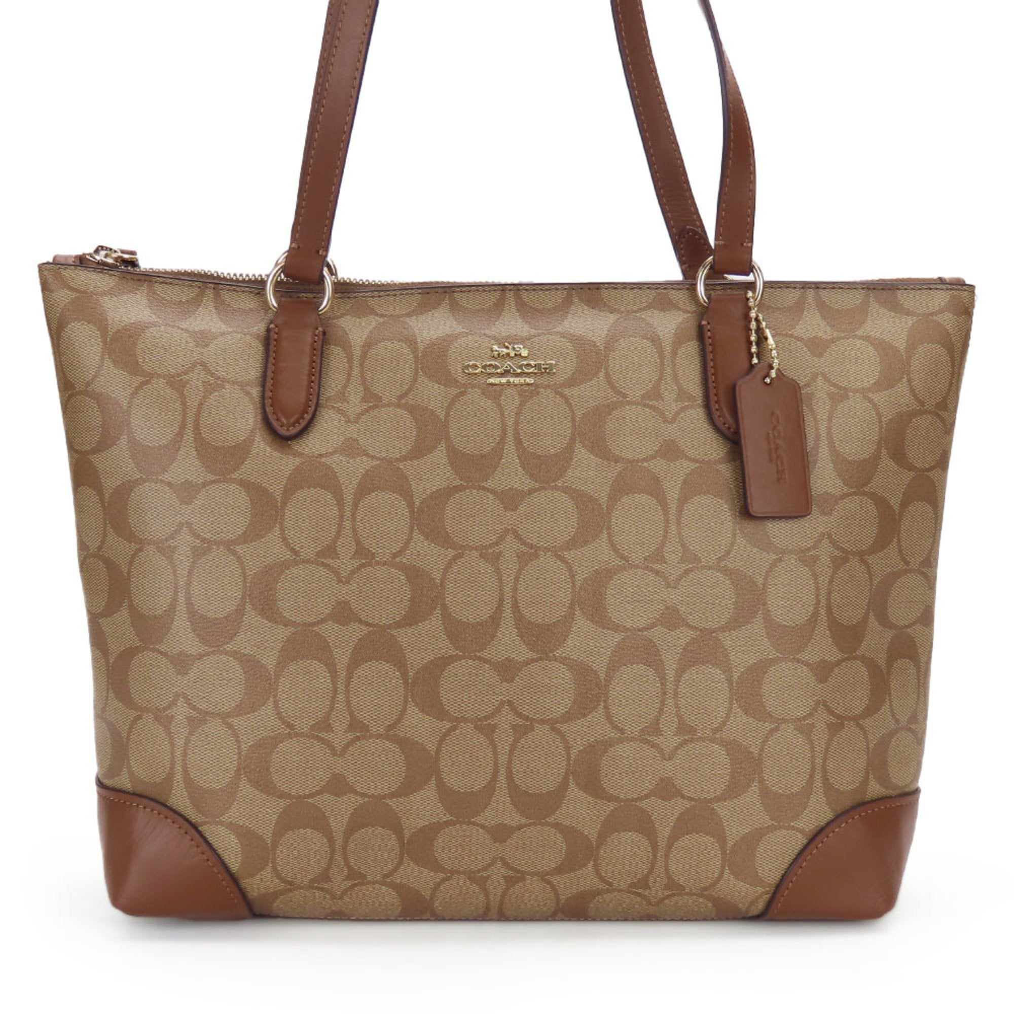 2275 Coach Pvc Leather Tote Bag (Pre Owned)