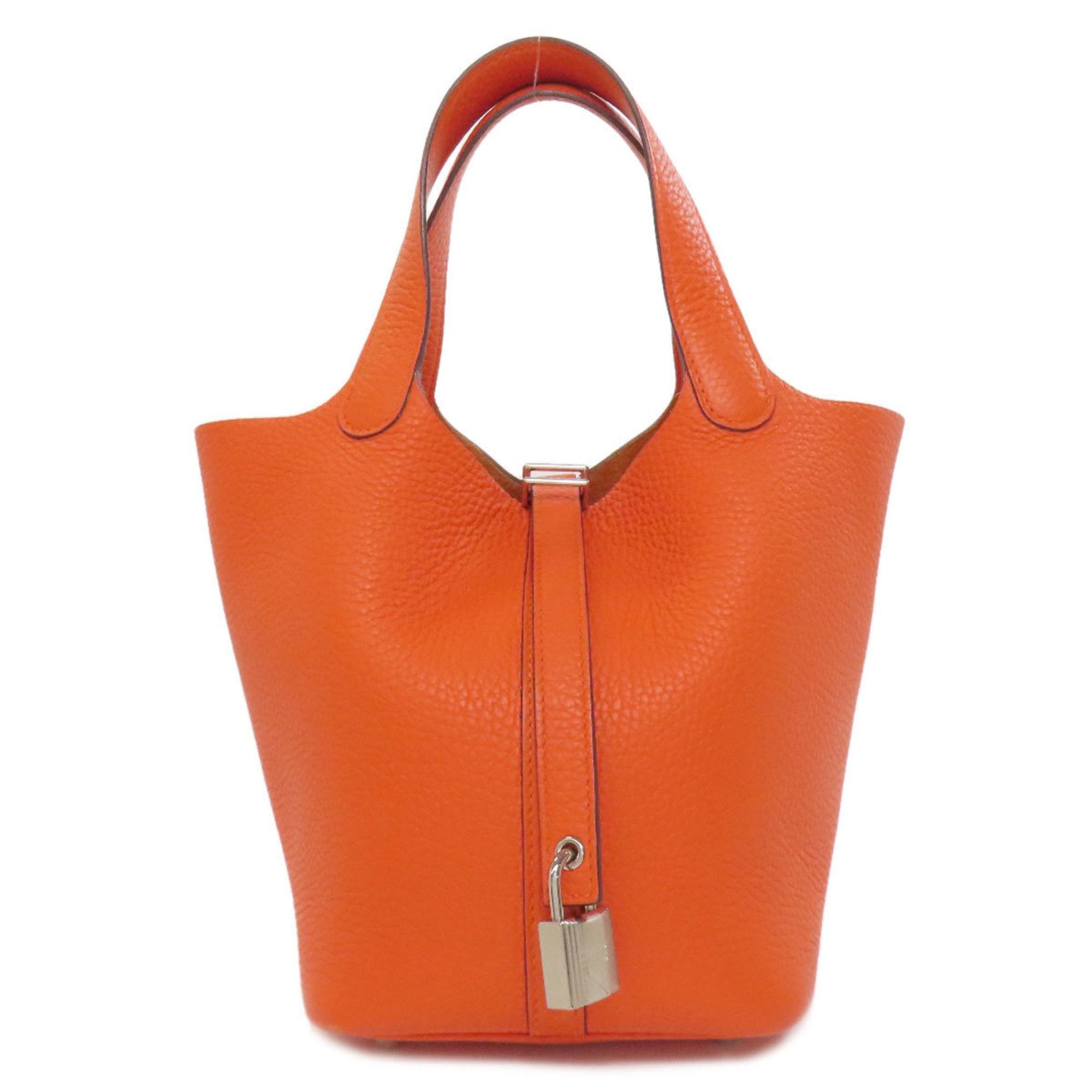 2275 Hermes Taurillon Clemence Leather Handbag (Pre Owned)