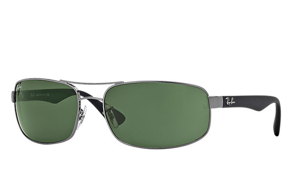 Ray Ban 3445 Gunmetal  Green Classic G15