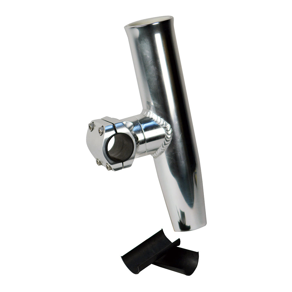 C.E. Smith Adjustable Mid Mount Rod Holder Aluminum 1.66" or 1 1/2" w/Sleeve Hex Key [53772]