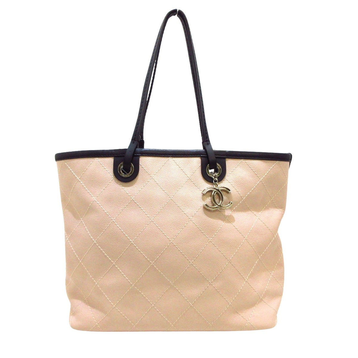 2275 Chanel Wild Stitch  Leather Tote Bag (Pre Owned)