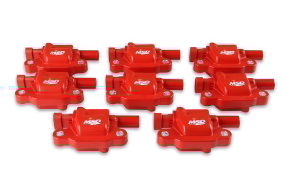 82658_02 MSD  82658 MSD Ignition Coil LS Blaster Series for LS2/3/4/7/9 8 Pack
