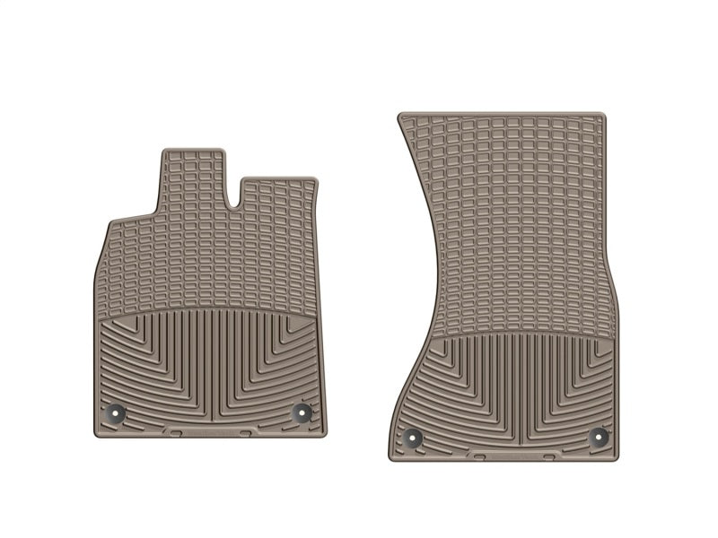WeatherTech 12+ Audi A6/S6 Front Rubber Mats   Tan