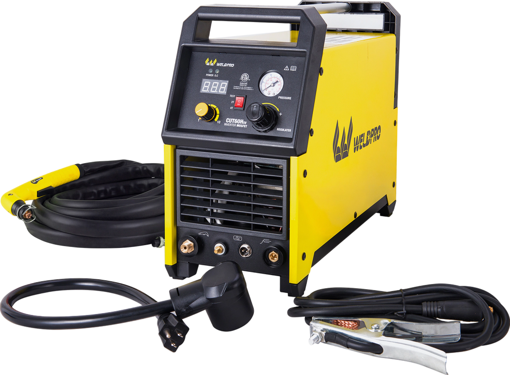 Weldpro CUT60DH Plasma Cutter with High Frequency 14 60A Dual Voltage 115 Volt/230 Volt L14008 New