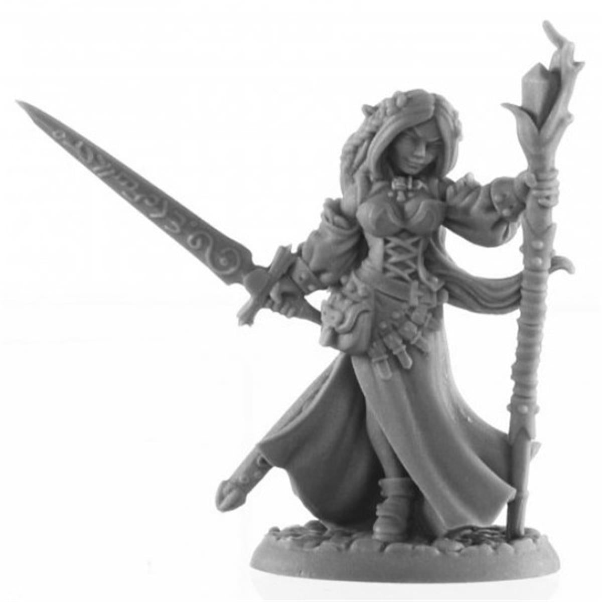 2297 Reaper Miniatures Bones USA Lysette Elven Mage Miniature Games