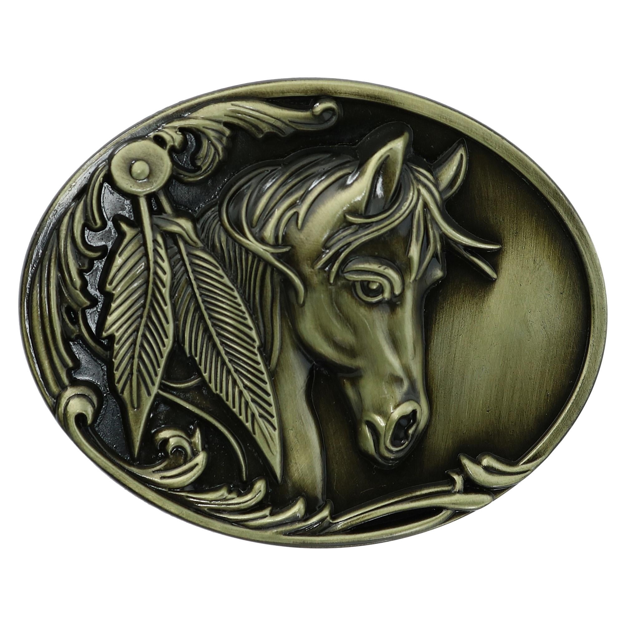 2866 Women's Horse Belt Buckle