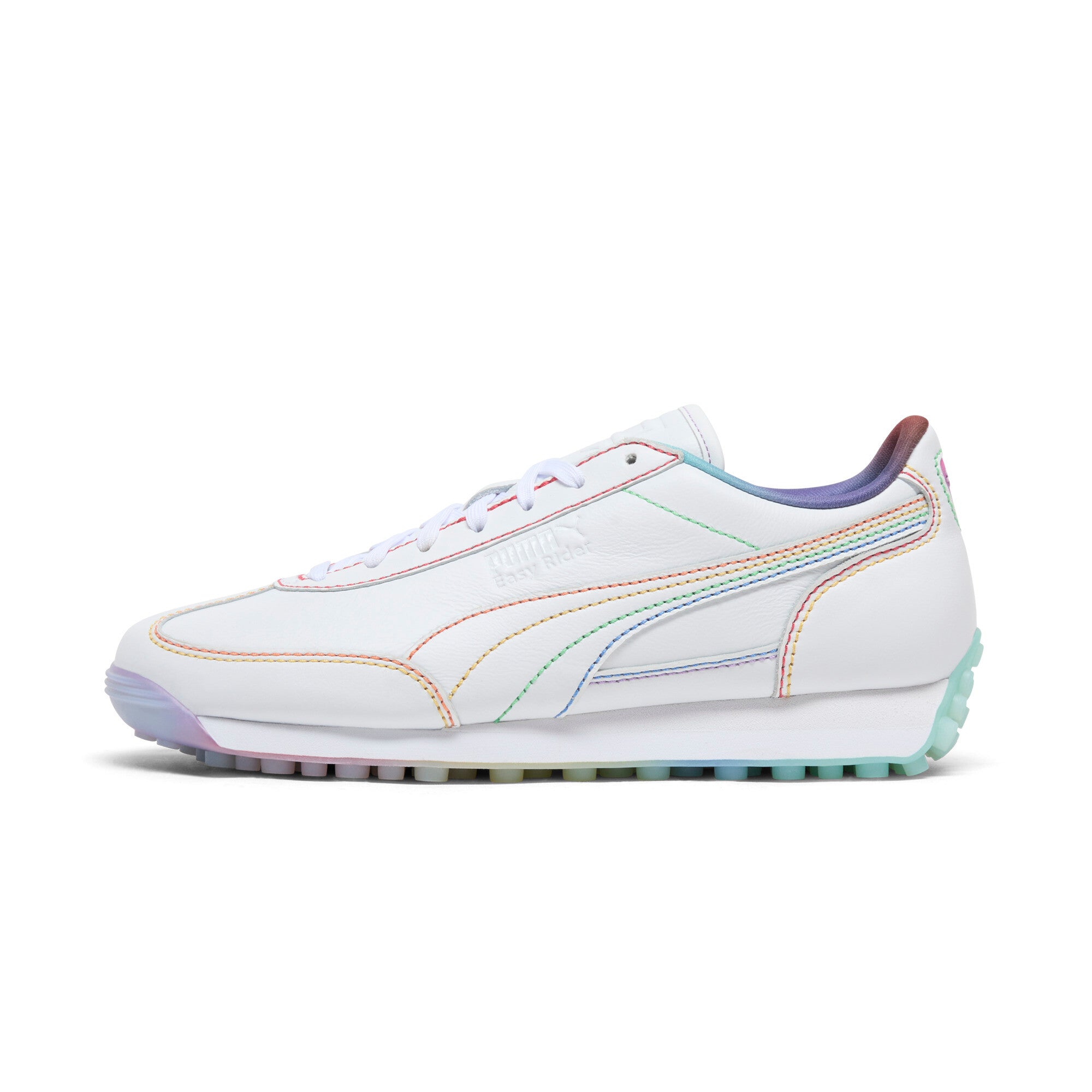 2143 PUMA Unisex Easy Rider Pride Flag Sneakers
