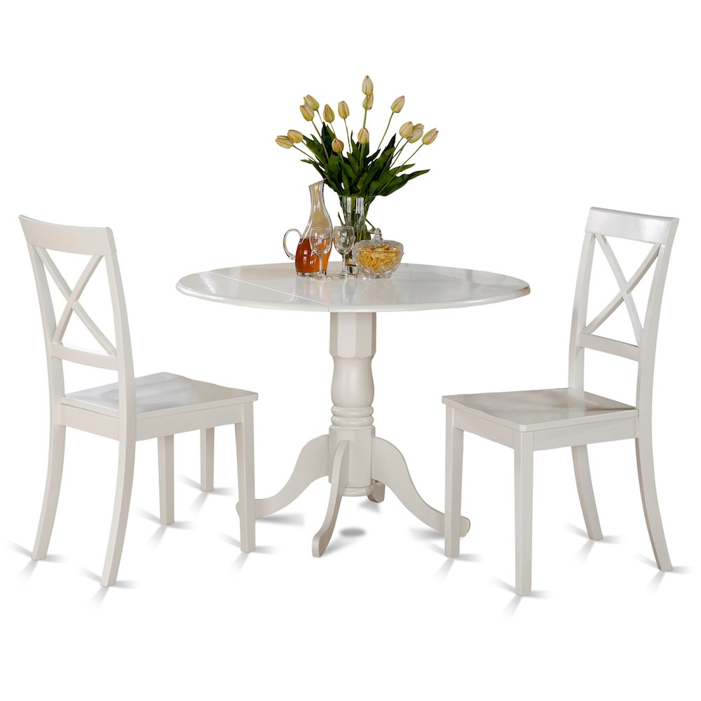 2736 3  Pc  small  Kitchen  Table Kitchen  Table  and  2  Dining  Chairs