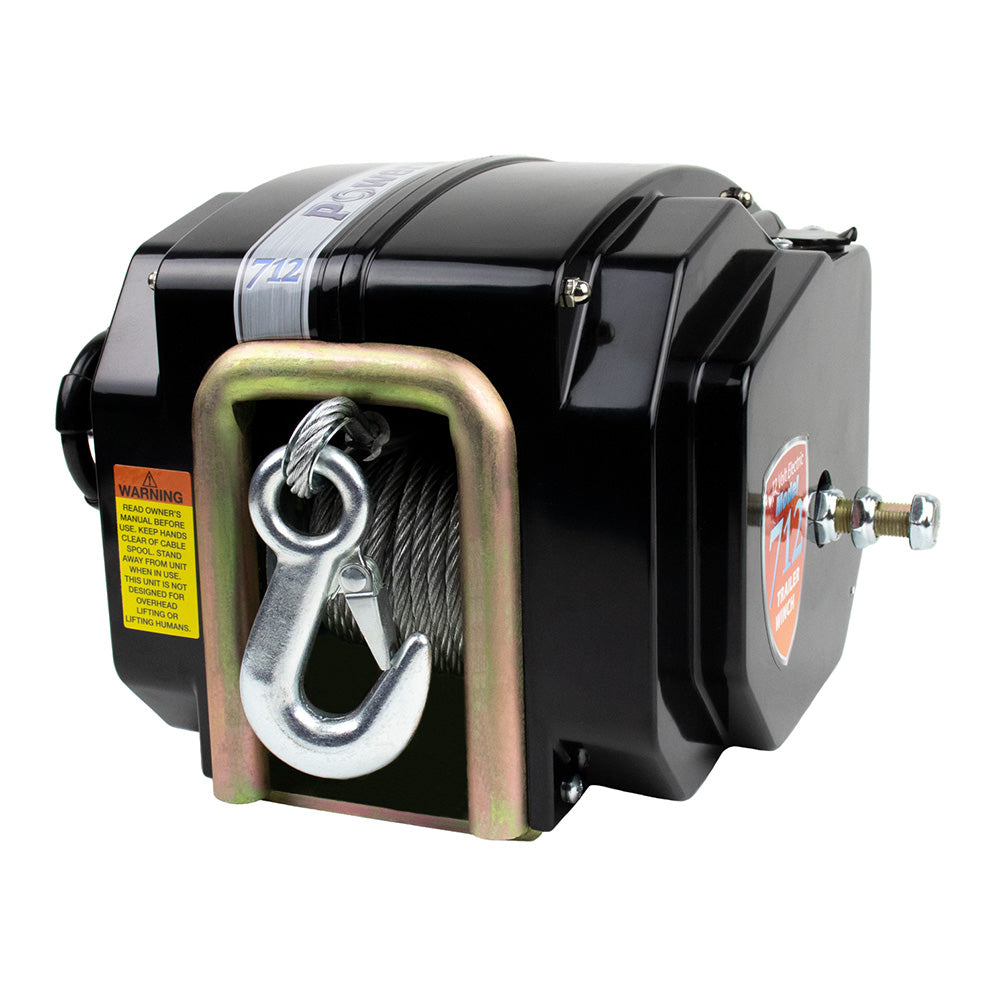 Powerwinch 712A Trailer Winch w/20 Strap [P77712 S]