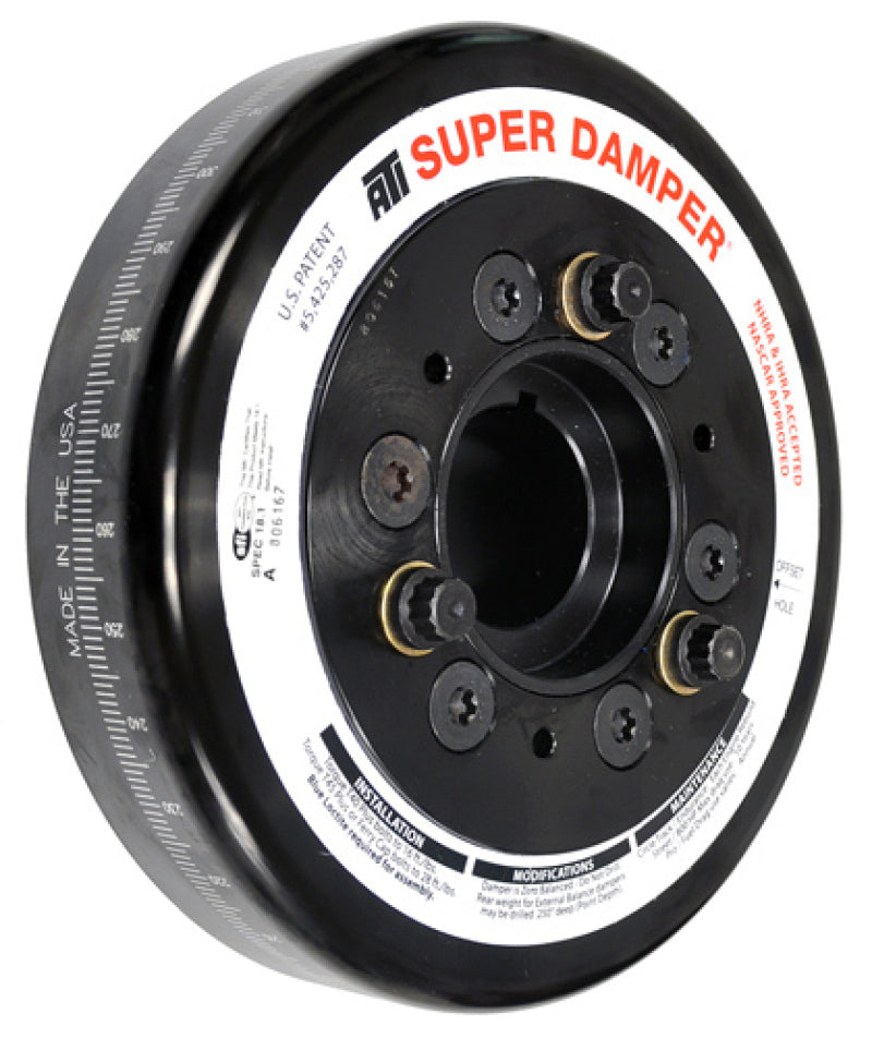 ATI Damper   7.074in   Aluminum   2020+ Supra / 2019+ Z4   B58   Dry Sump   6 Groove