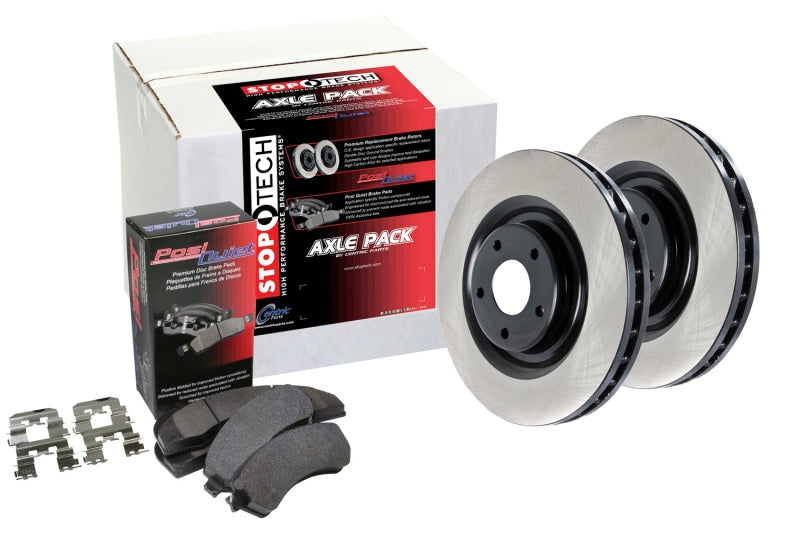 STOPTECH Centric OE Coated Front & Rear Brake Kit (4 Wheel)