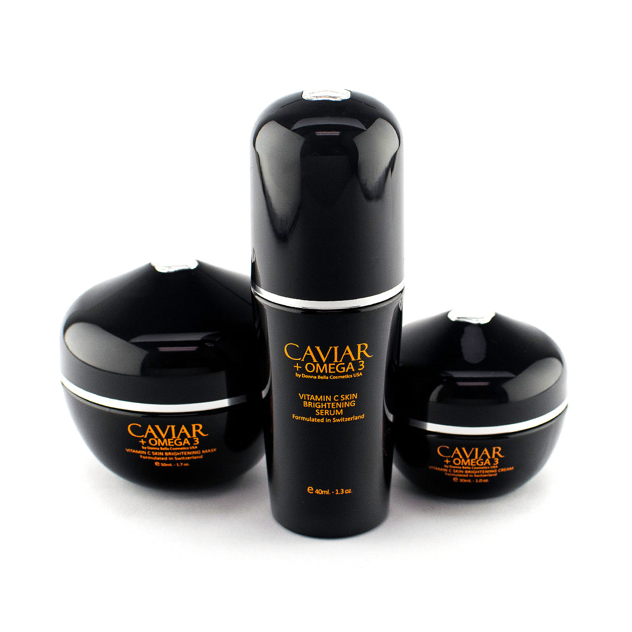 2263 Donna Bella Caviar + Omega 3 Vitamin C Skin Brightening Set