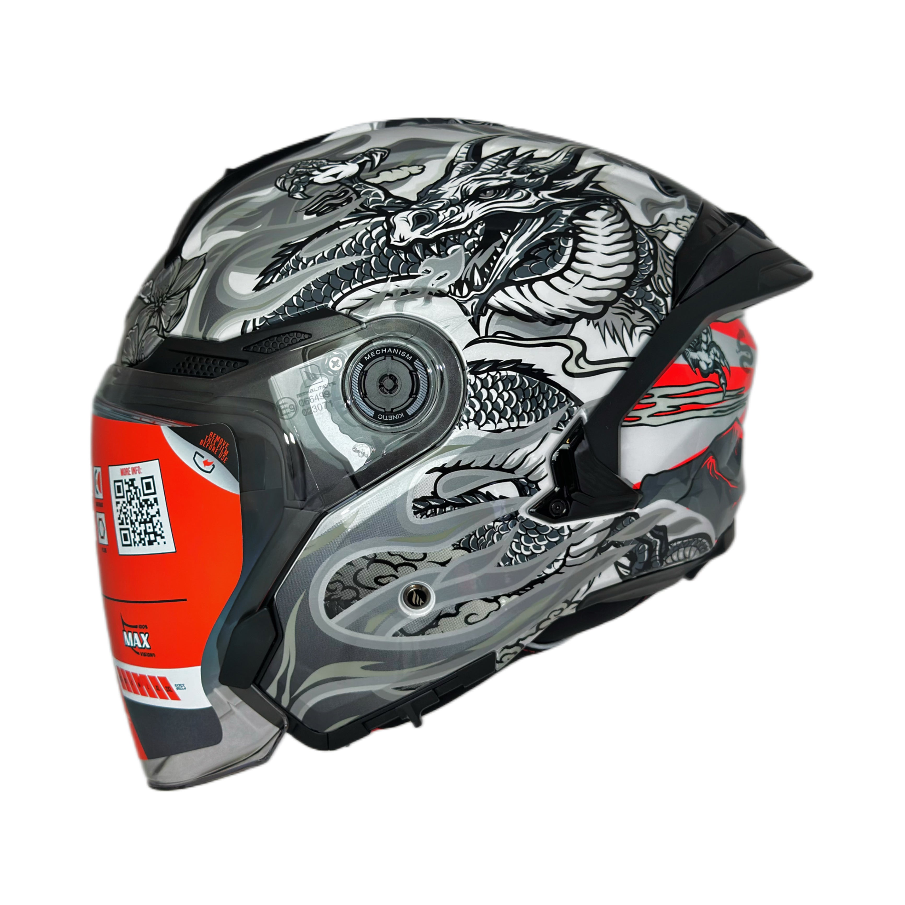 [Limited Edition] MT Helmets Cosmo SV Dragon Fire A1 Gloss