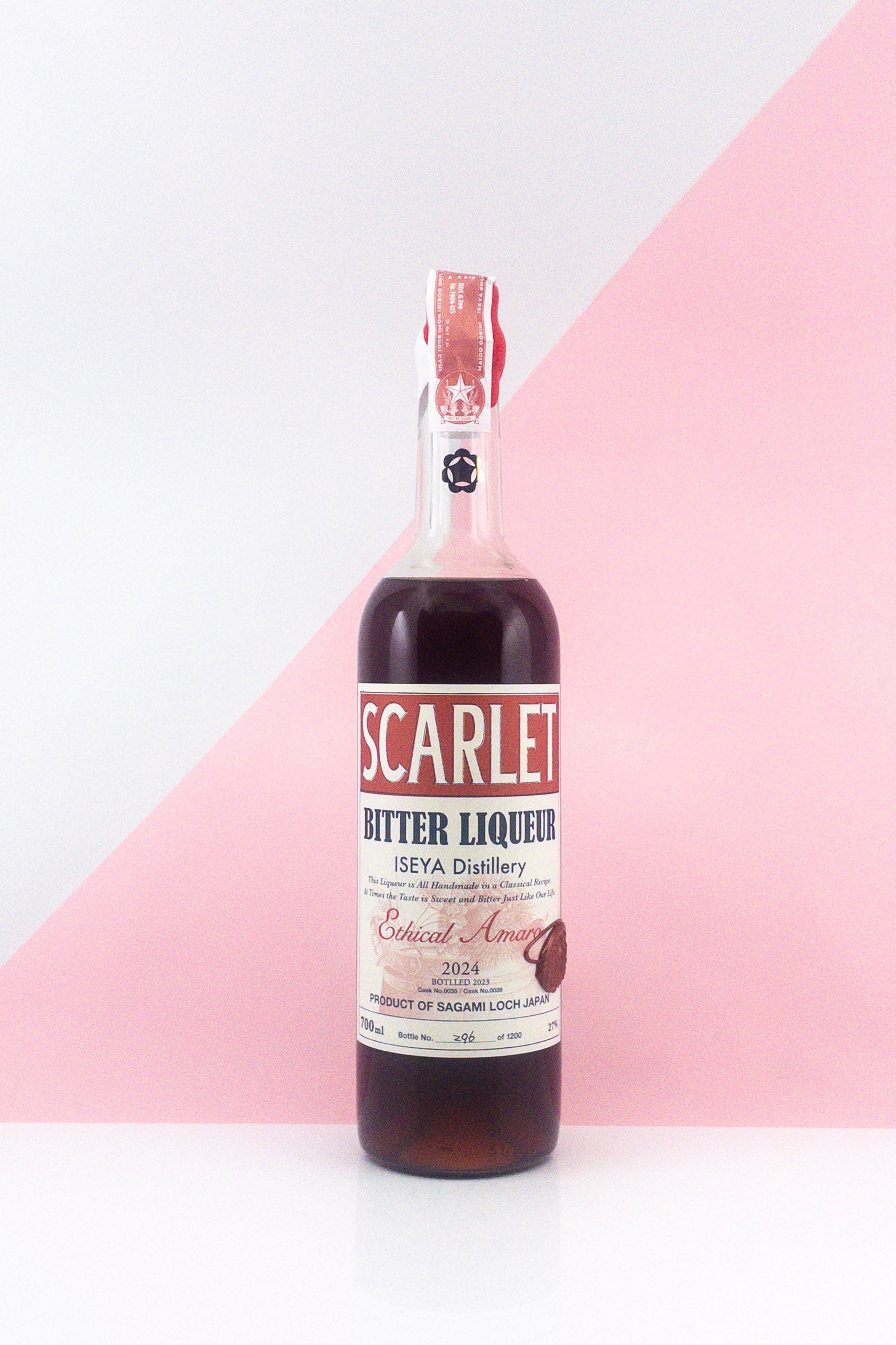 BLACK MARKET SAKE Iseya Distillery Scarlet Ethical Amaro
