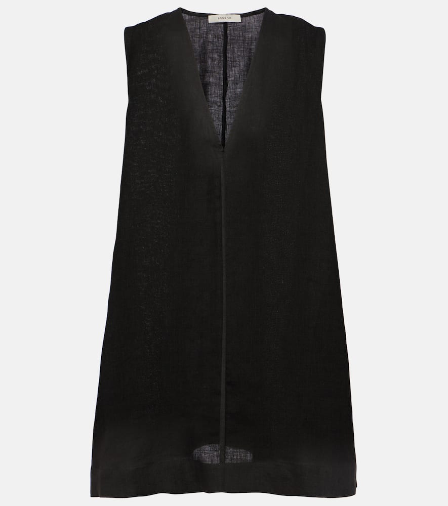 Asceno Derya linen minidress