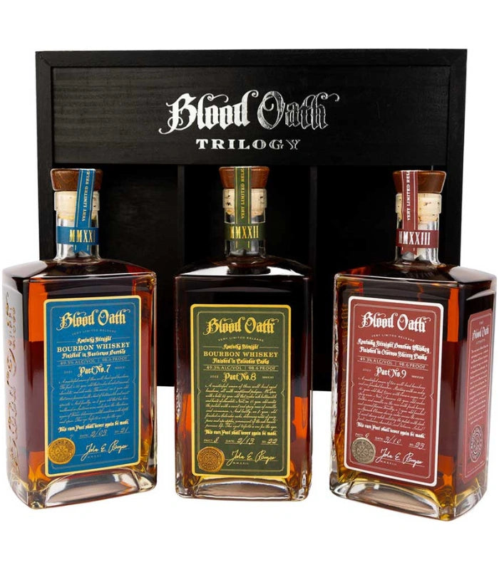 Blood Oath Trilogy 3rd Edition Straight Bourbon 3 Pack