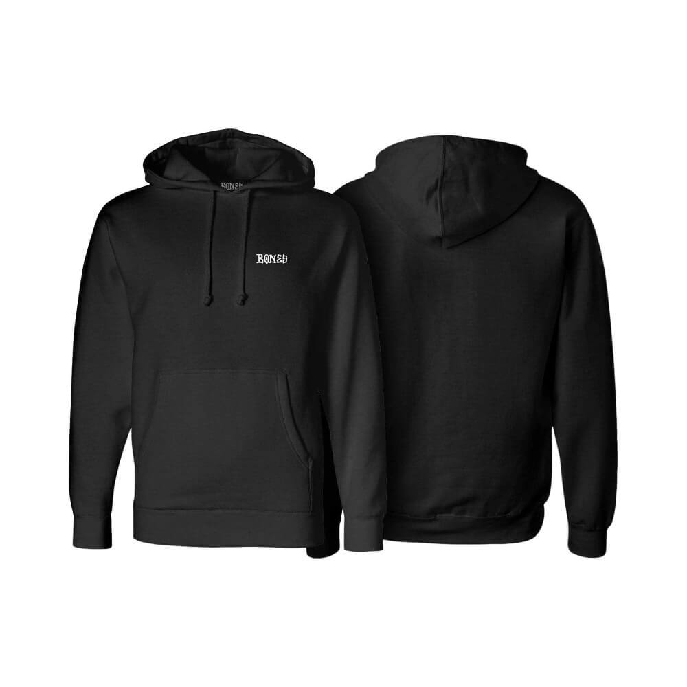 Bones Wheels Hoodie Mikey Black