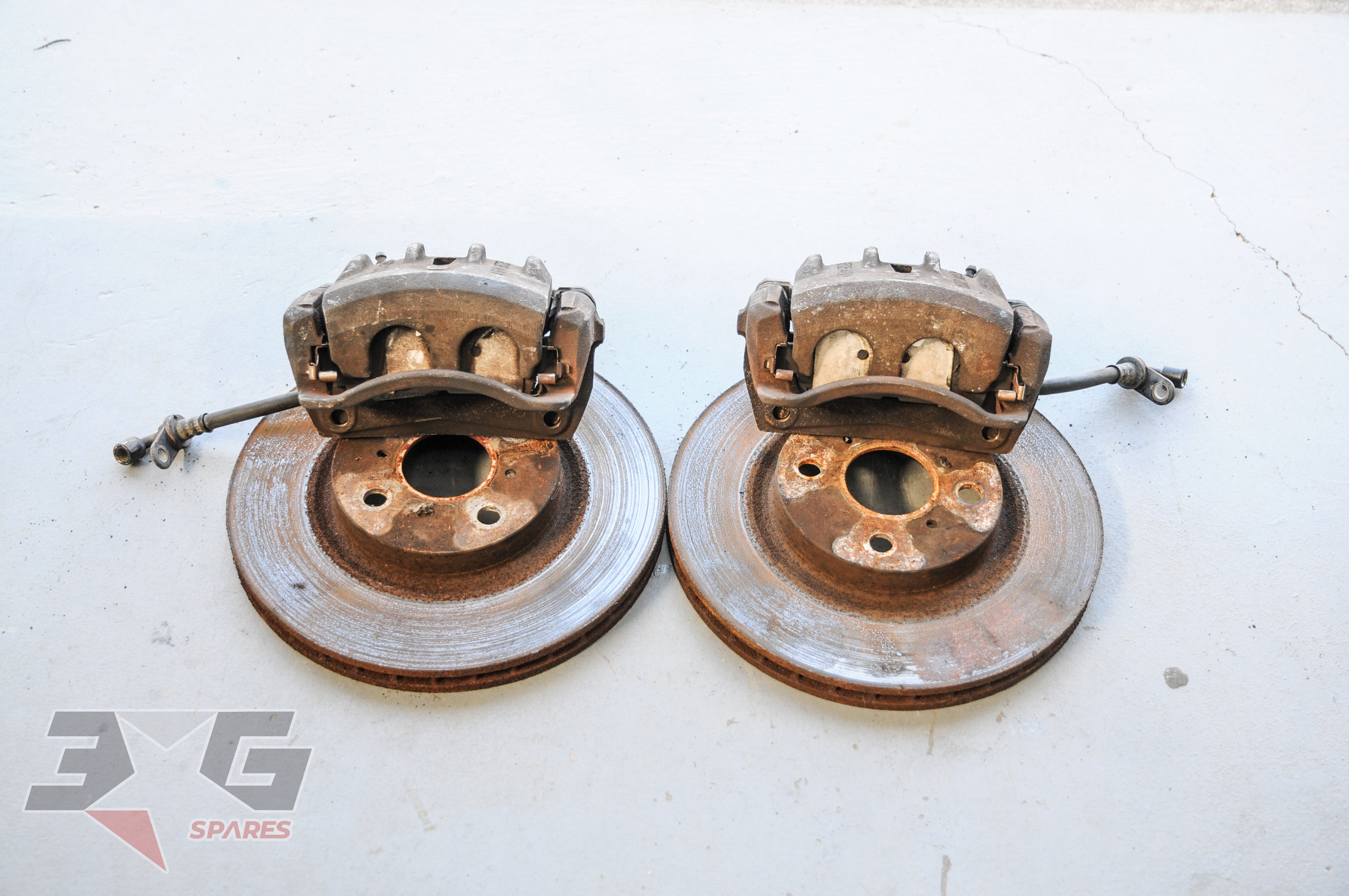 3G SPARES AE101 AE111 2pot Front Brake Calipers & 275mm Rotors BZ R Superstrut BZ G