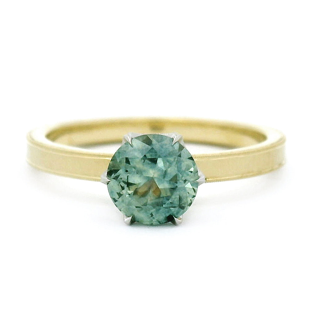 ERIKA WINTERS Montana Sapphire Engagement Ring   "Grace Solitaire"