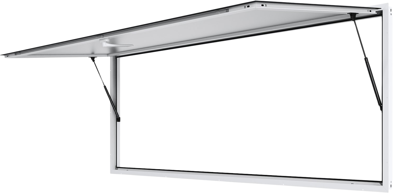 Vevor Concession Window 96" x 36" Aluminum Alloy Food Truck Service Window with Awning Door New