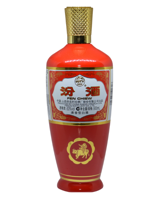 JC FINE WINES FenJiu Red Baijiu 53% 500ml
