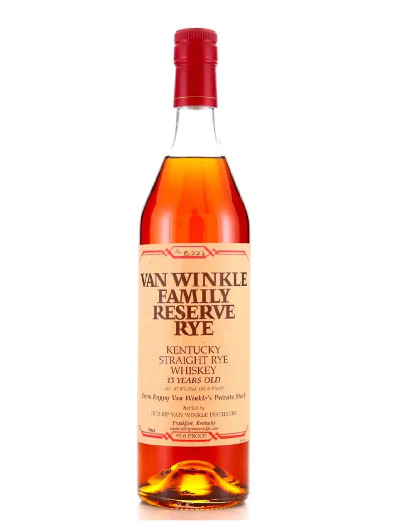 PAPPY VAN WINKLE Van Winkle Family Reserve 13 Year Bourbon Rye