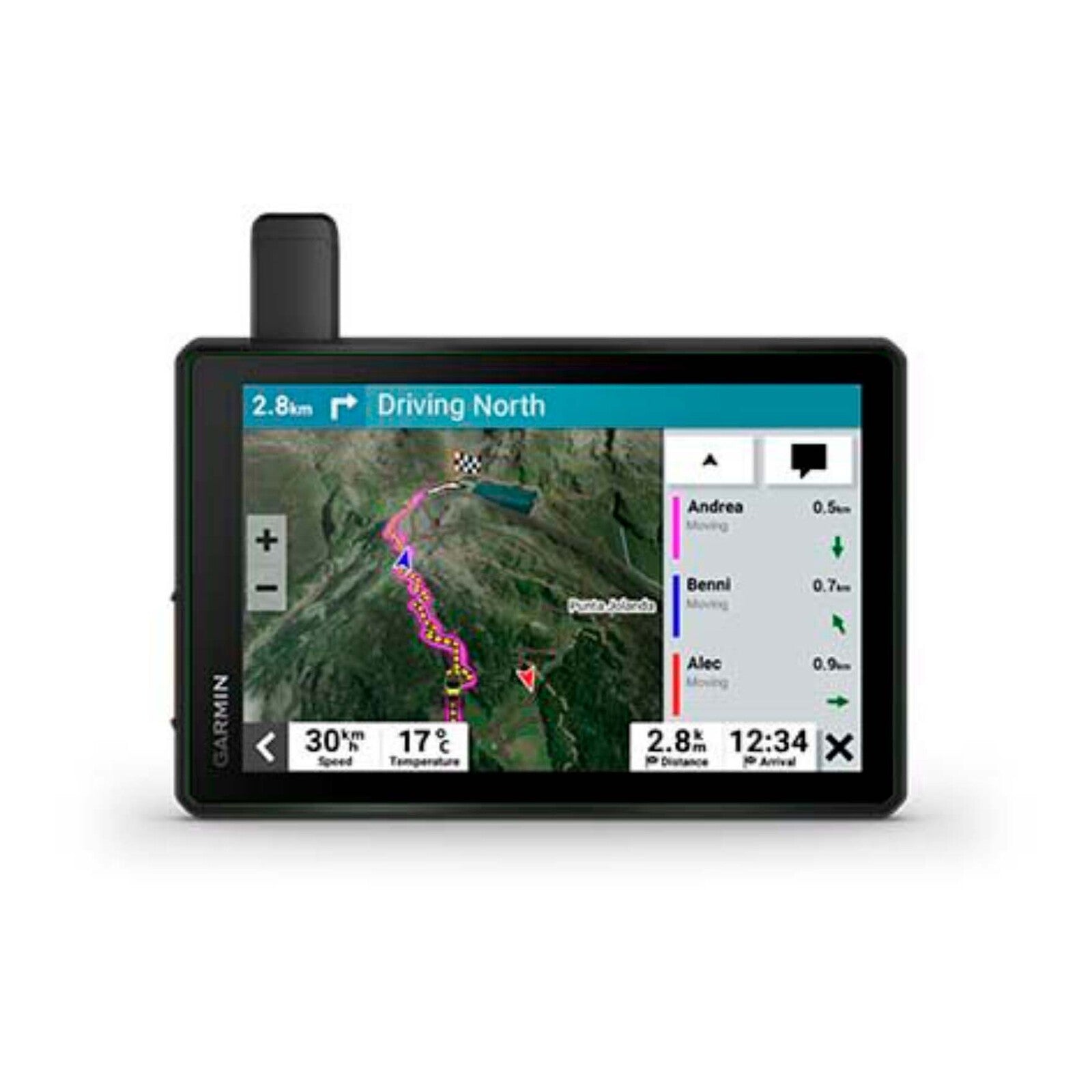 Garmin Tread   SXS Edition 8" with Group Ride Tracker