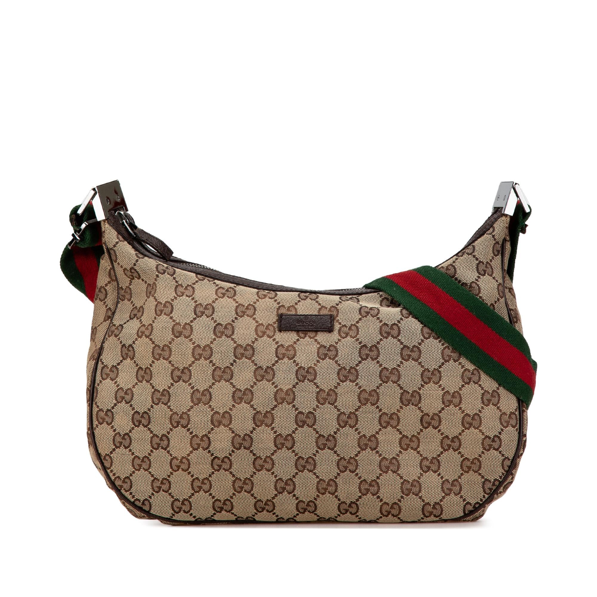 Gucci GG Canvas Web Crossbody (SHG zf4j3I)