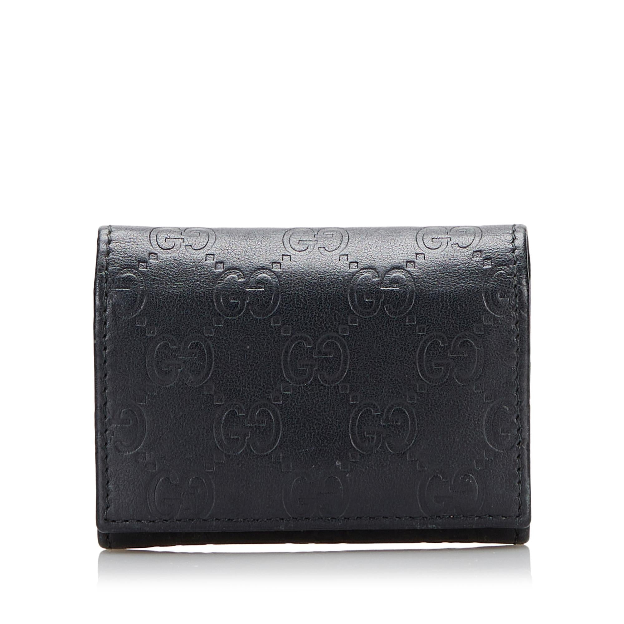 Gucci Guccissima Card Holder (SHG 36782)