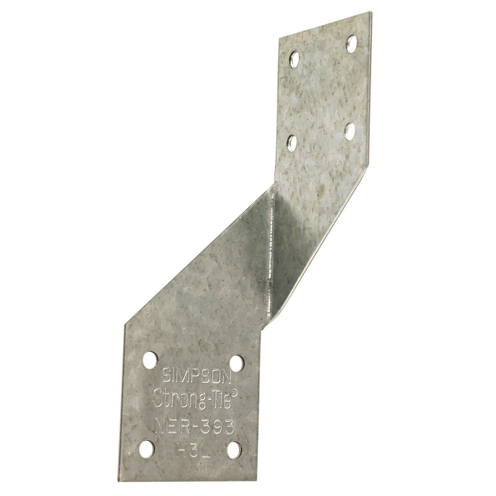 SIMPSON STRONG TIE Simpson H3 Hurricane Tie   G90 Galvanized, Pkg 2