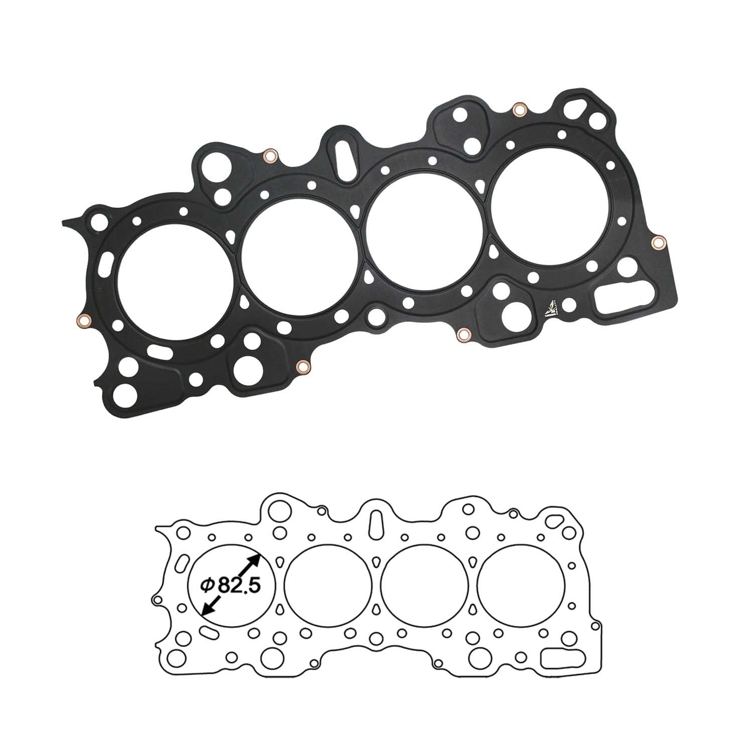 Siruda Metal Stopper Head Gasket 82.5mm Bore/0.7mm Thickness