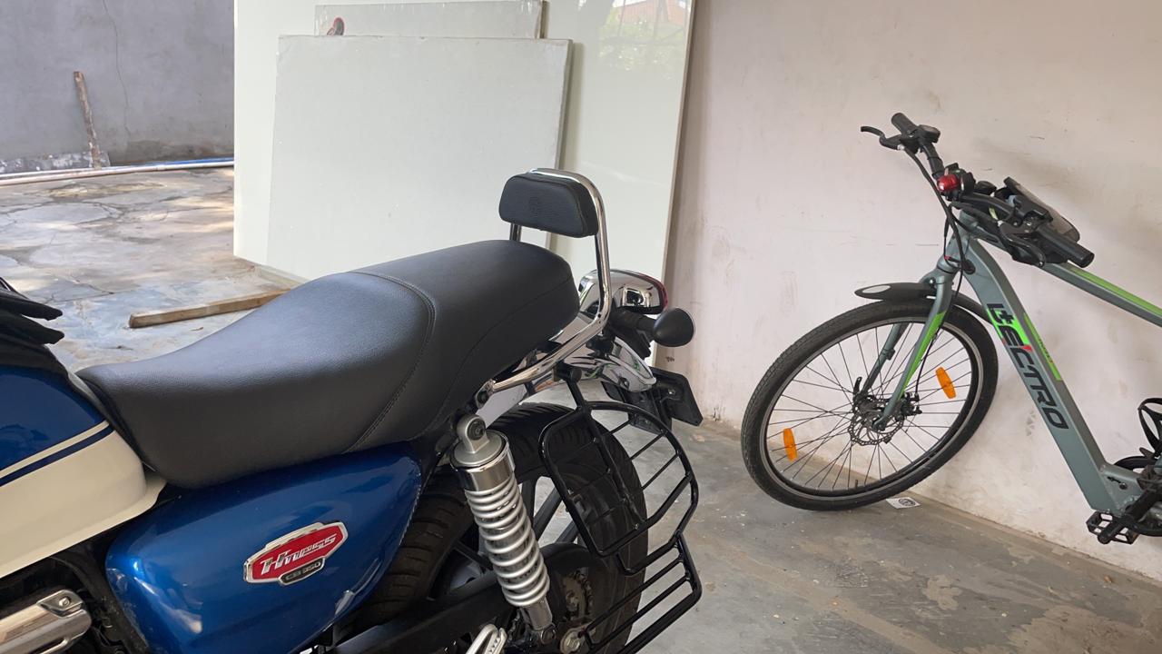 IMG-4918 MOTOCO Backrest For Honda Highness CB 350 / GB 350