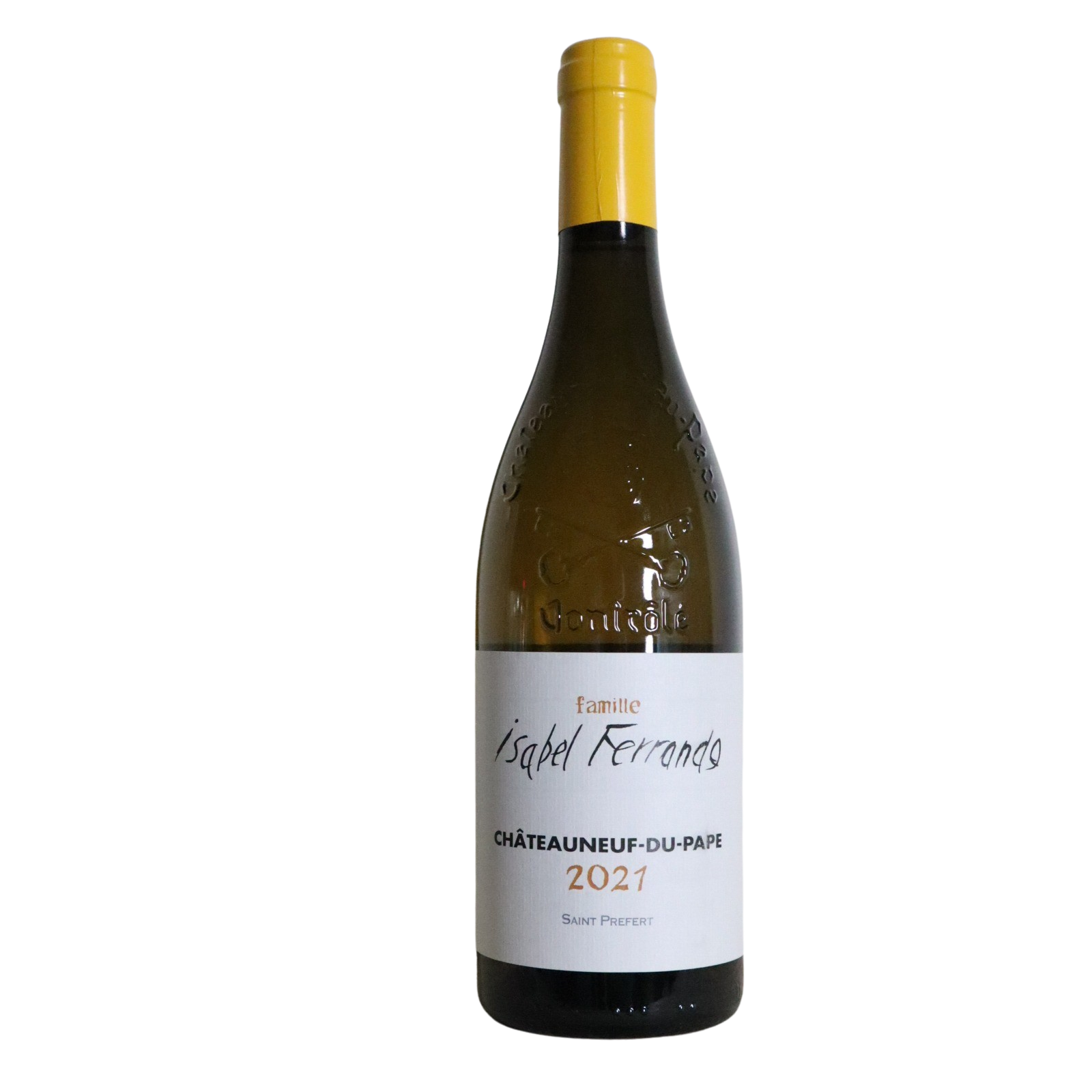2021 Famille Isabel Ferrando Châteauneuf du Pape Blanc, Rhône Valley, France