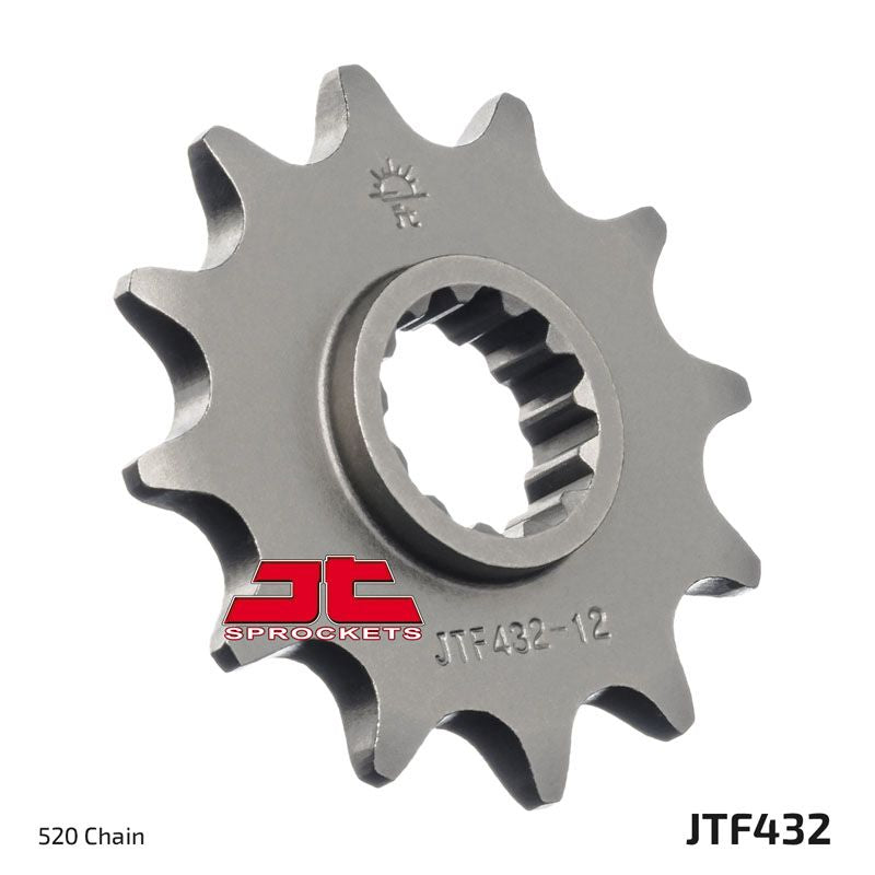 JT Sprockets Front Steel Countershaft Sprocket 15 Tooth 15T 520 Chain For Betamotor 400 M4 Supermoto 2010 2011 JTF432.15