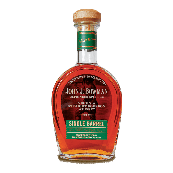 BOWMAN BROTHERS John J. Bowman Single Barrel Bourbon Whiskey