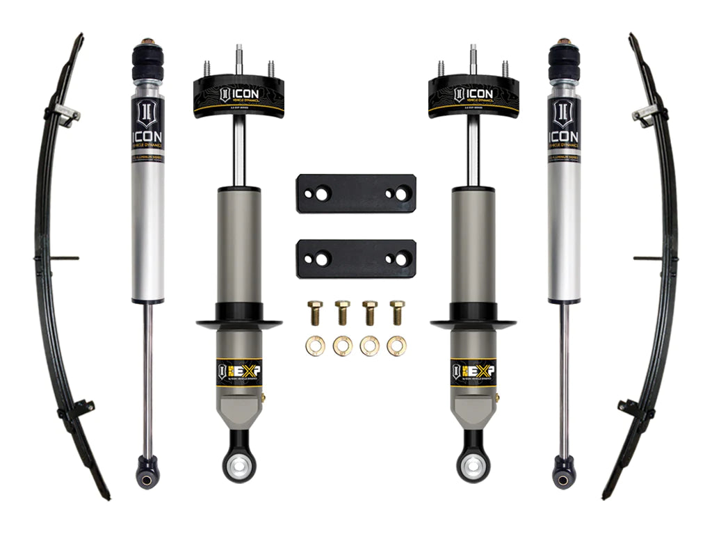 ICON 2005 2023 Toyota Tacoma, 0 2" Lift, Stage 2 EXP Suspension System