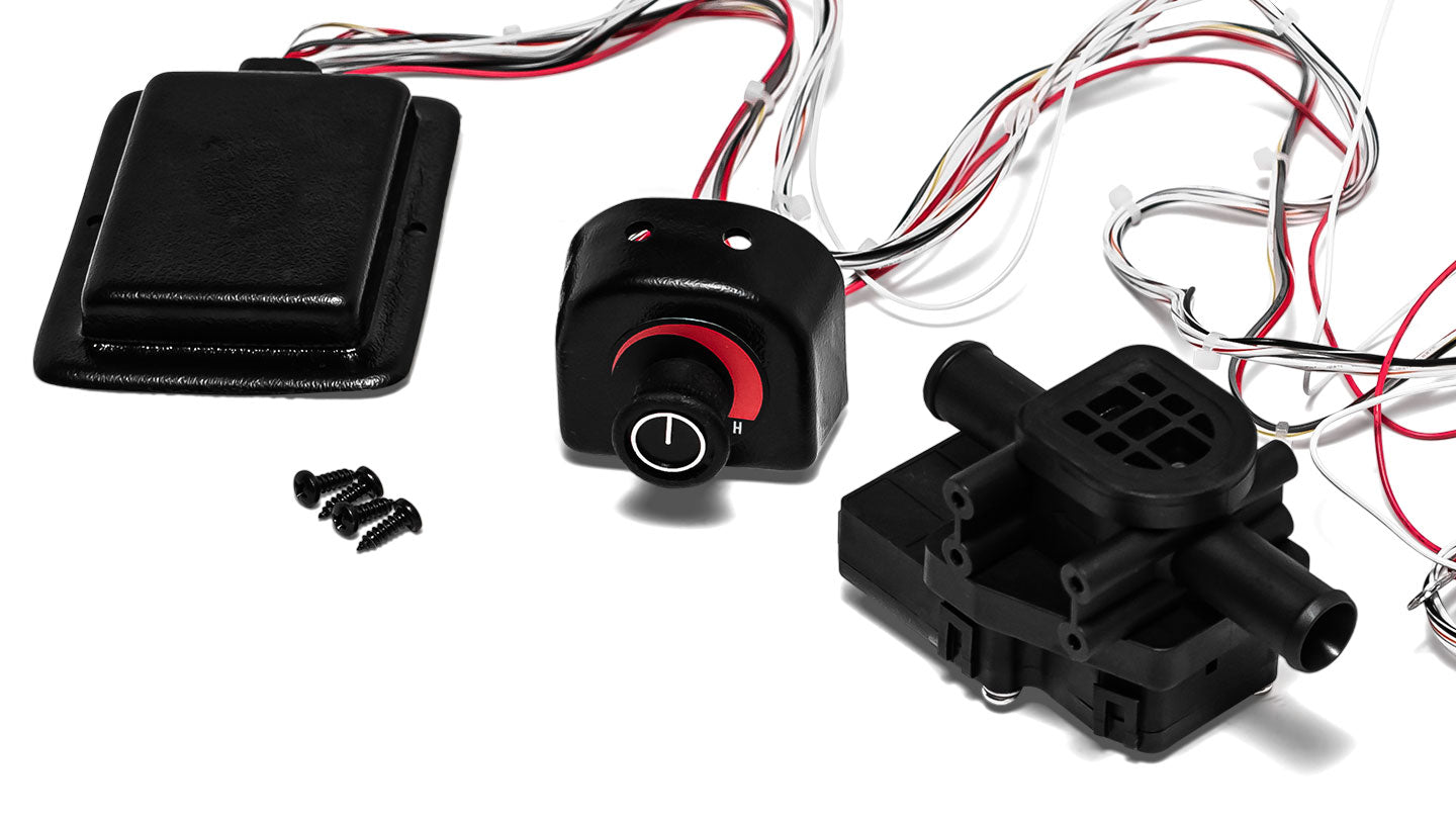 TOMS OFFROAD Electronic Heater Control Valve w/Switch