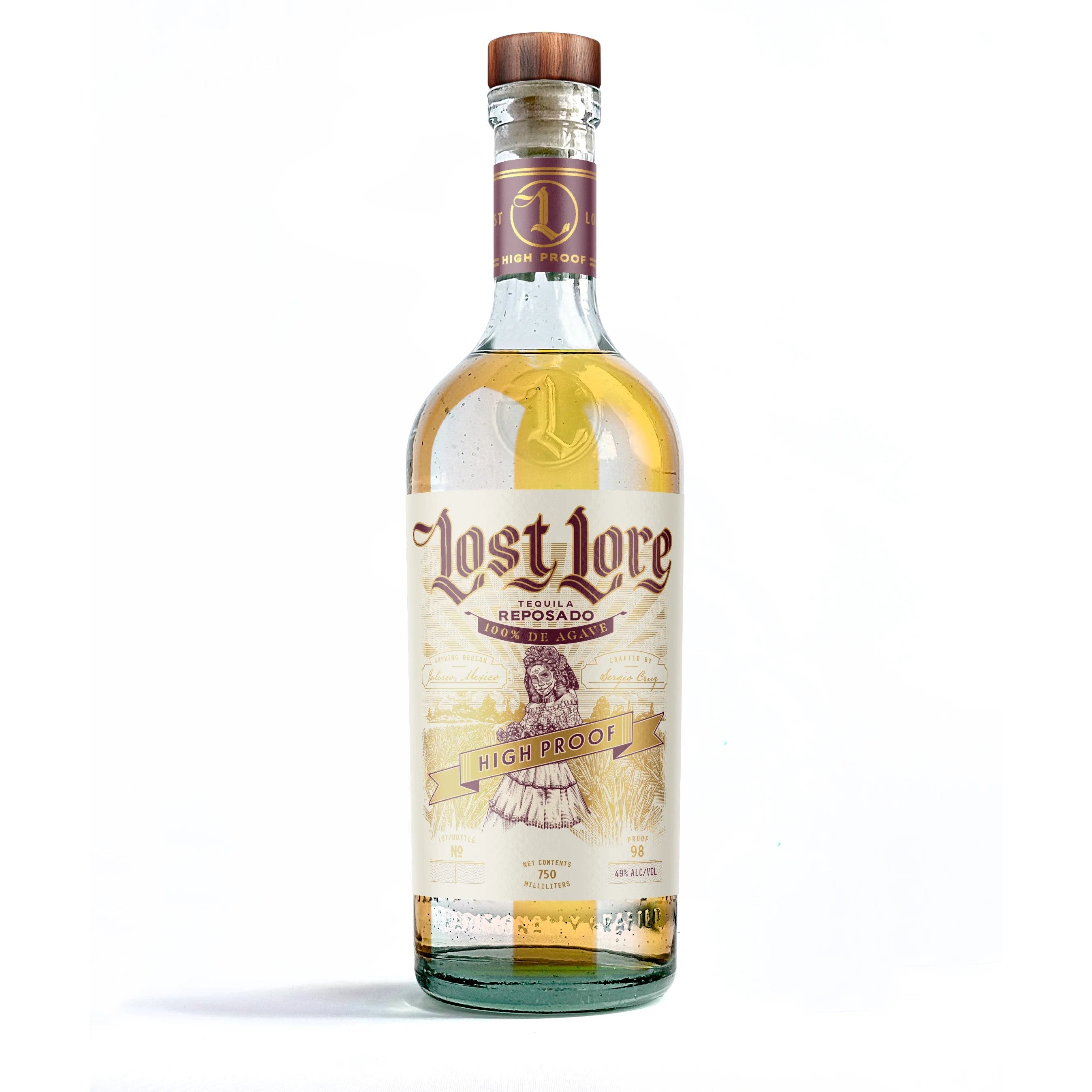 SAN FRANCISCO TEQUILA SHOP Lost Lore “La Catrina” High Proof Reposado 750ml